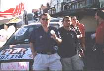 Paul Pearson and I on a hot summers day