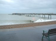 Deal Pier on a cold Winters day