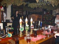 Fine selection of real ales at the Tuns