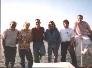Bob L, Chris,Nigel, Chairman, Ha Dock, Johnny 1999 