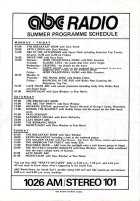 Prog Sched from around 1983