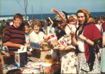 Tom Hardy and myself Dublin 1982, Sunshine Radio Fun Day