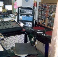 Another photo of Radio Mi Amigo's studio