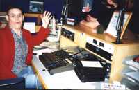 Nigel in the Maidstone studio Feb 1999