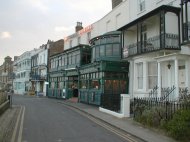 The Charles Dickens on the cliff top at Broadstairs, not too far brom Bleak House, Charles Dickens house in the town