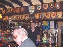 Bar at The Sportsman in Sholded nr Deal 